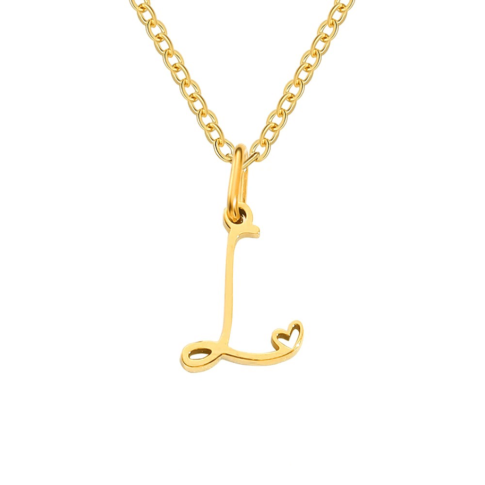 Handwritten Love Letter Pendant Necklace