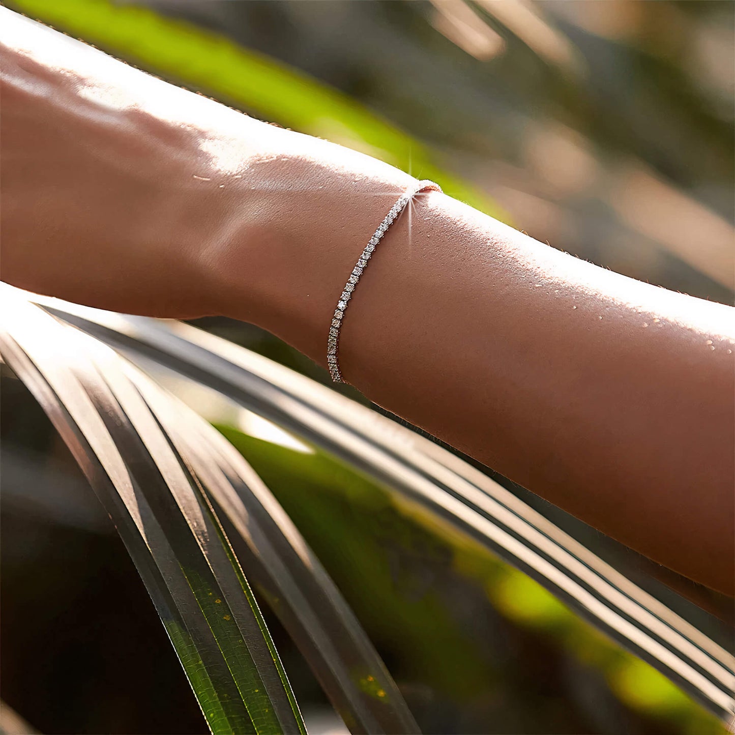 Never Basic Tennis Bracelet