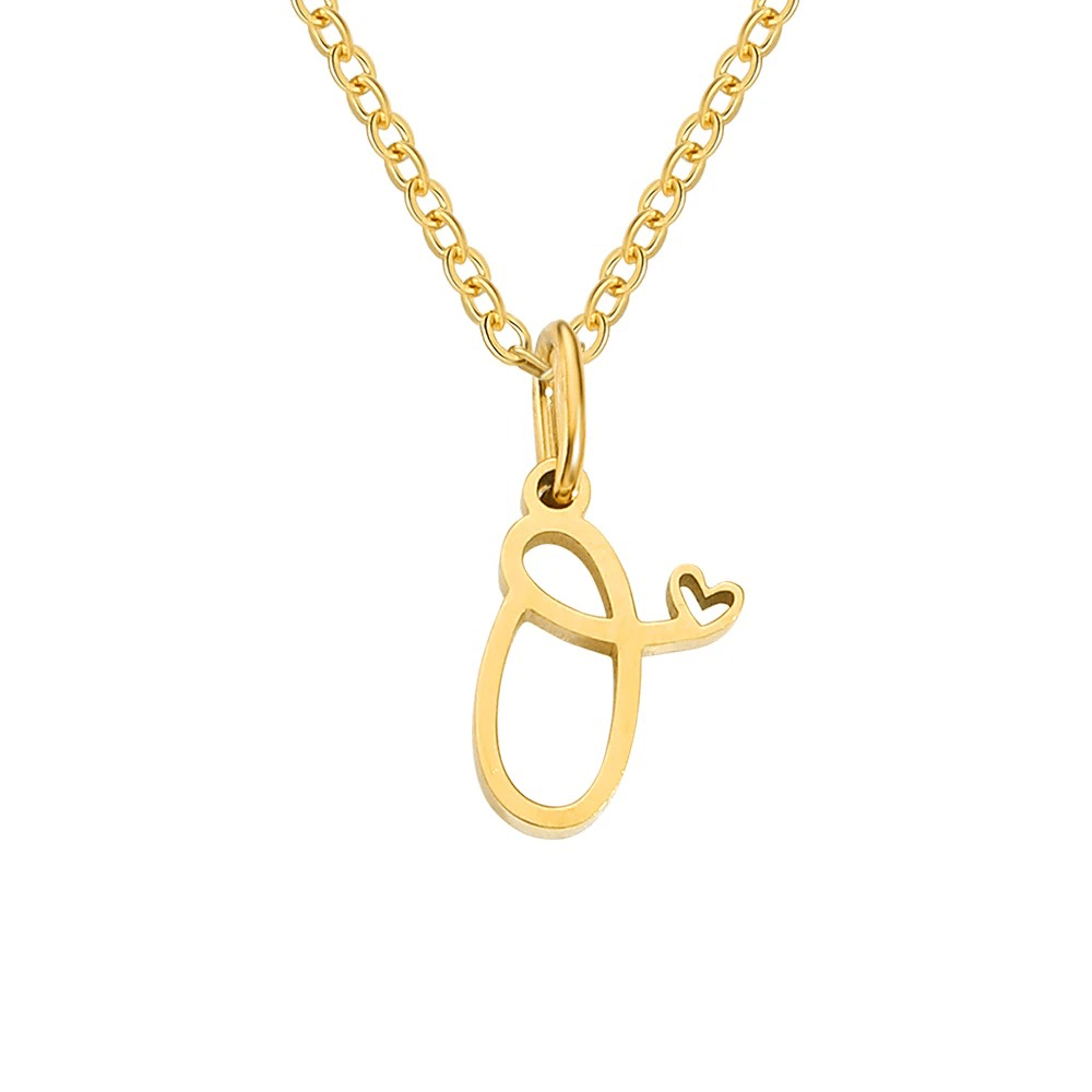 Handwritten Love Letter Pendant Necklace