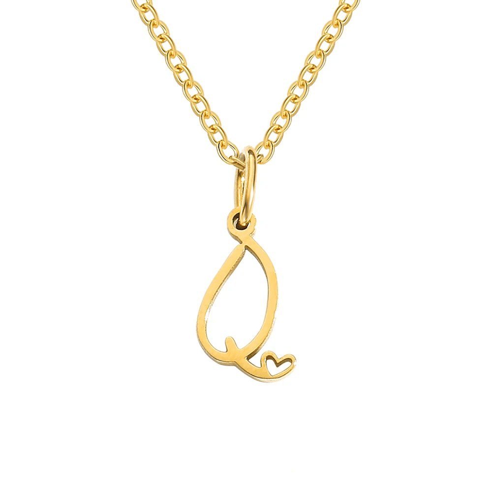 Handwritten Love Letter Pendant Necklace