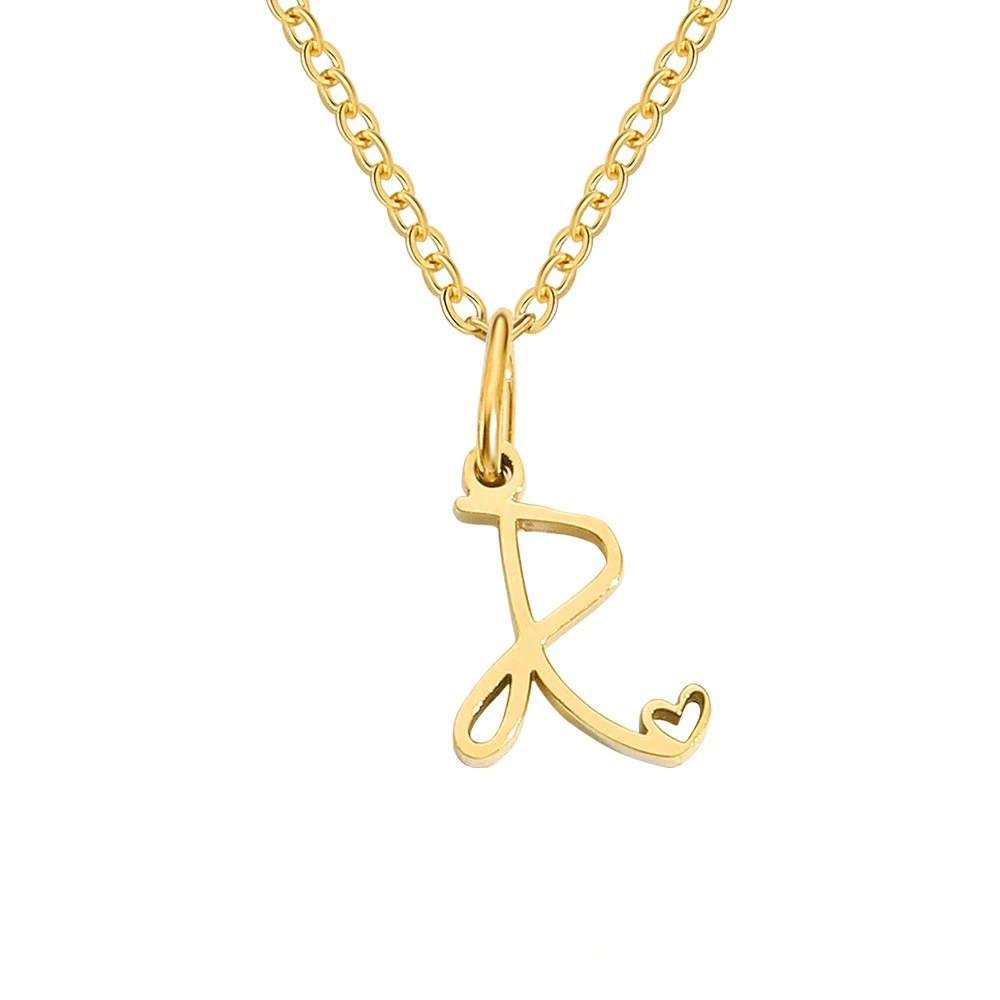 Handwritten Love Letter Pendant Necklace