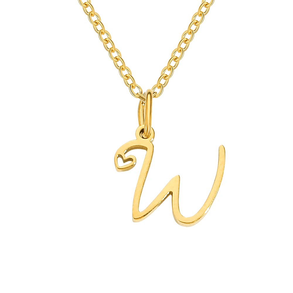 Handwritten Love Letter Pendant Necklace
