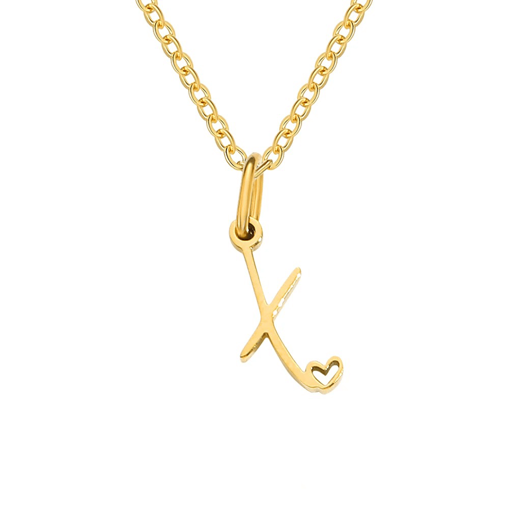 Handwritten Love Letter Pendant Necklace