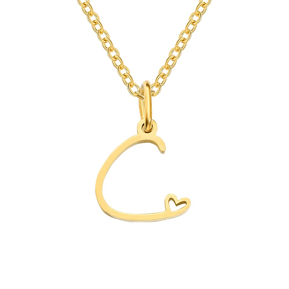 Handwritten Love Letter Pendant Necklace