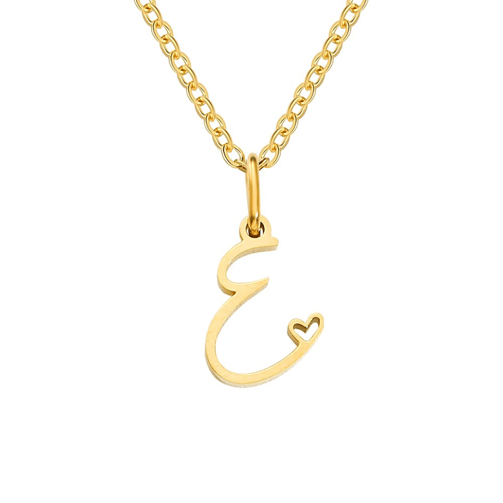 Handwritten Love Letter Pendant Necklace