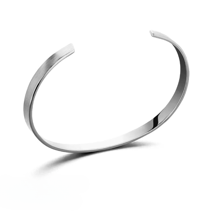 Custom Men's Engravable Cuff Bracelet