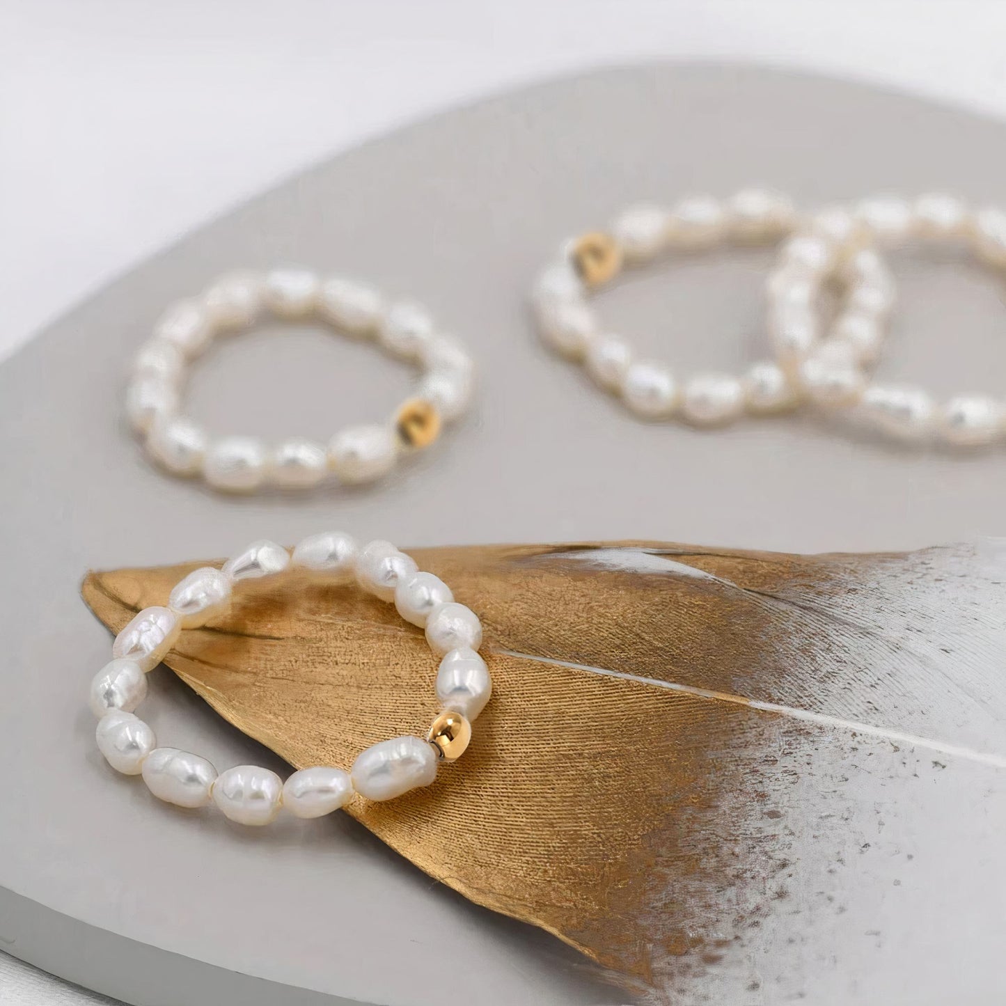 Infinity Pearl Ring