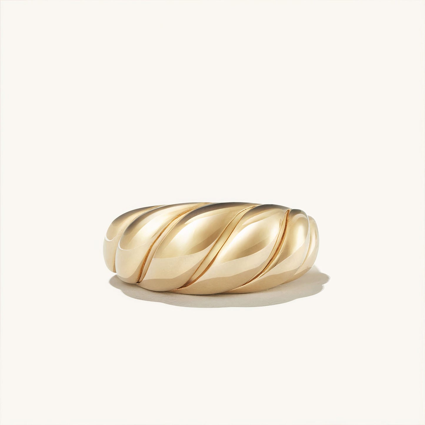 Twisted Croissant Ring