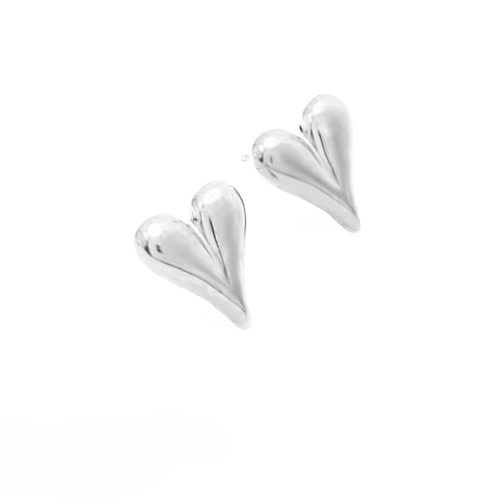 Sweetheart Stud Earrings
