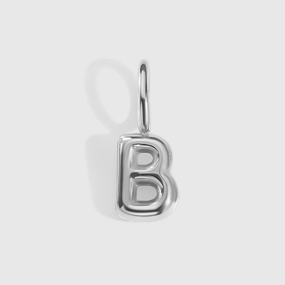 Bubble Letter Charm