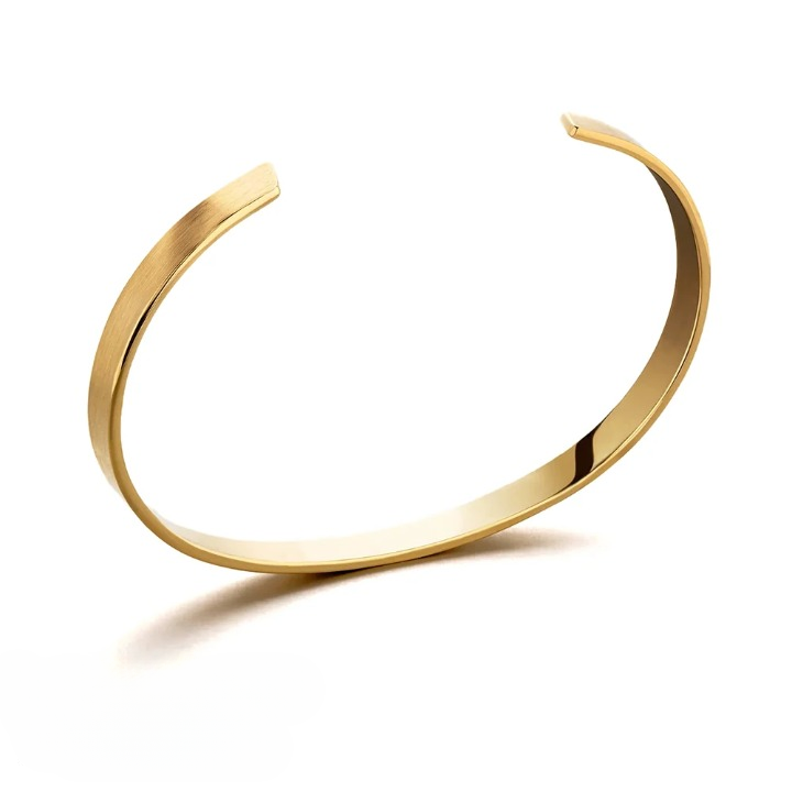 Custom Men's Engravable Cuff Bracelet