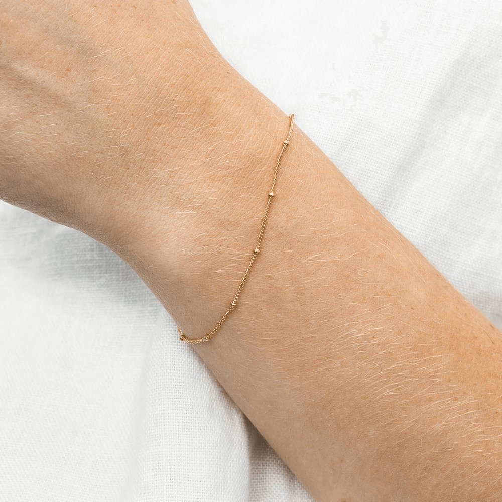 Dainty Satellite Chain Bracelet