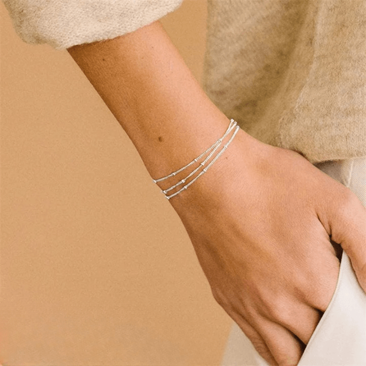 Dainty Satellite Chain Bracelet