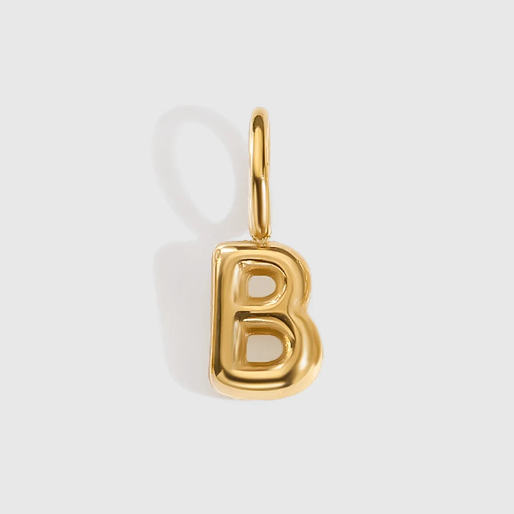 Bubble Letter Charm