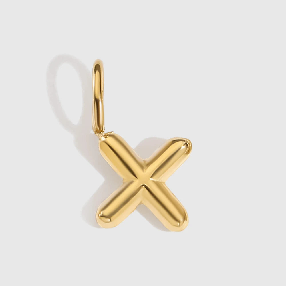 Bubble Letter Charm