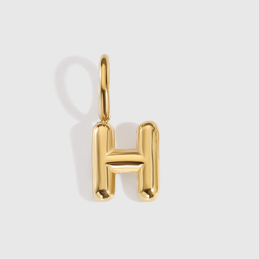 Bubble Letter Charm