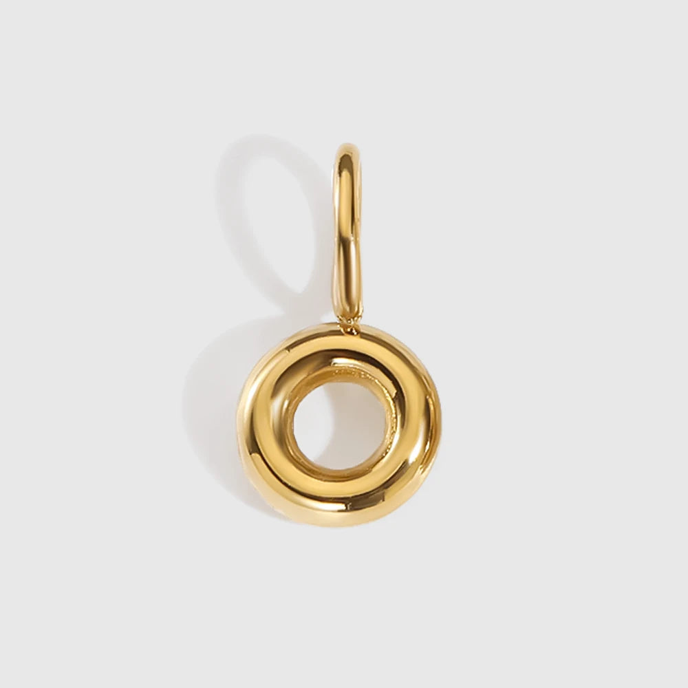 Bubble Letter Charm