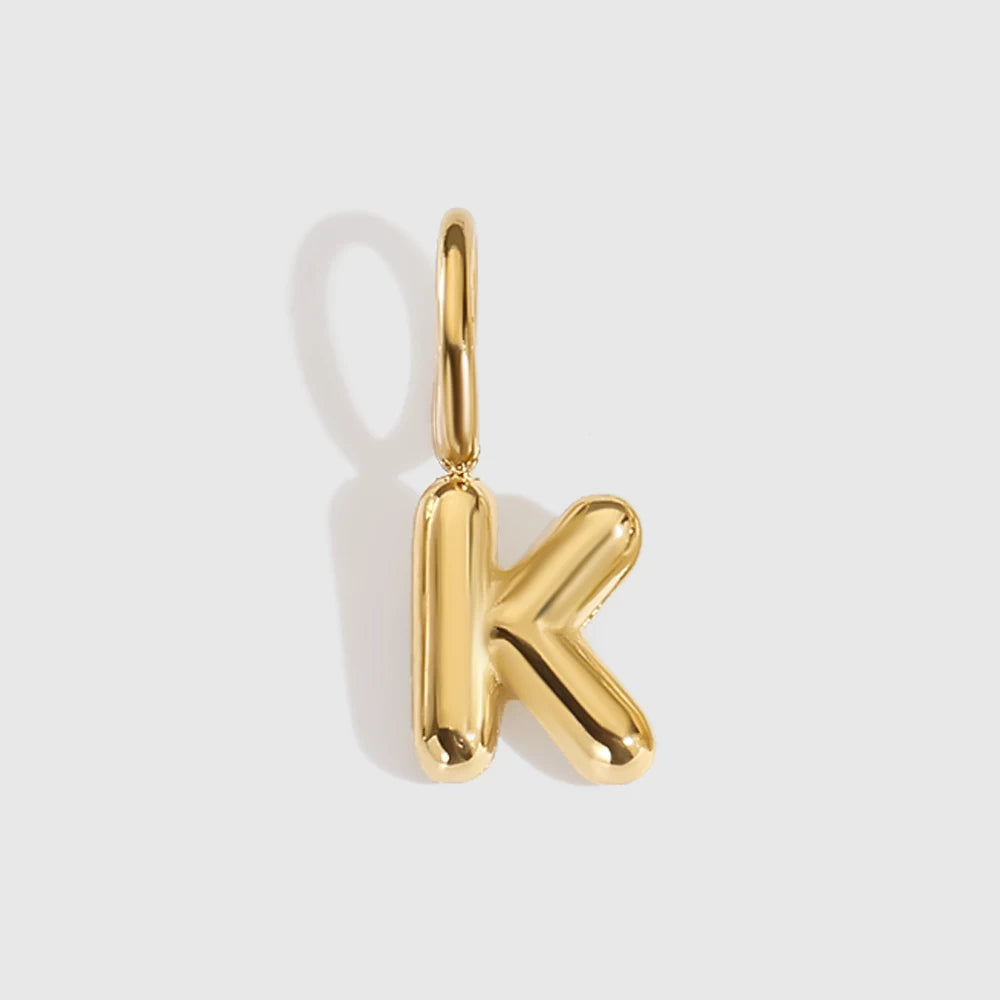 Bubble Letter Charm
