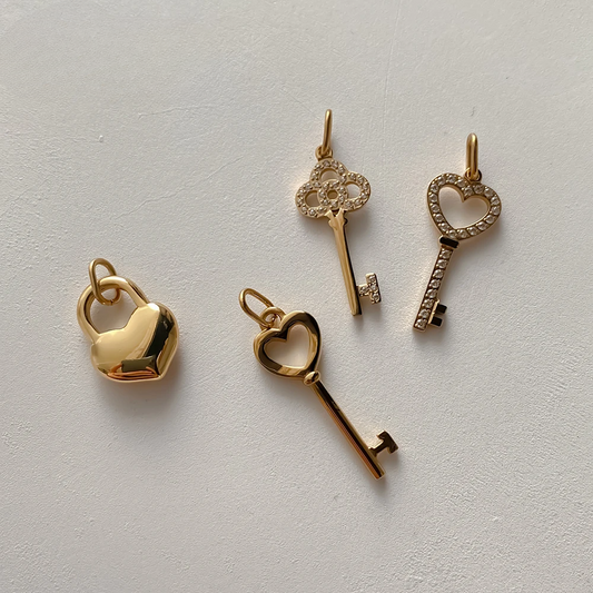 Keys to My Heart Charm