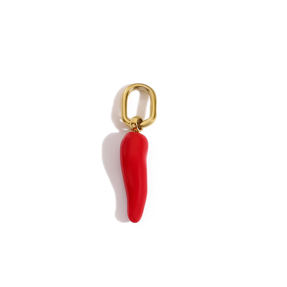 Assorted Gold Fruit and Vegetable Charm