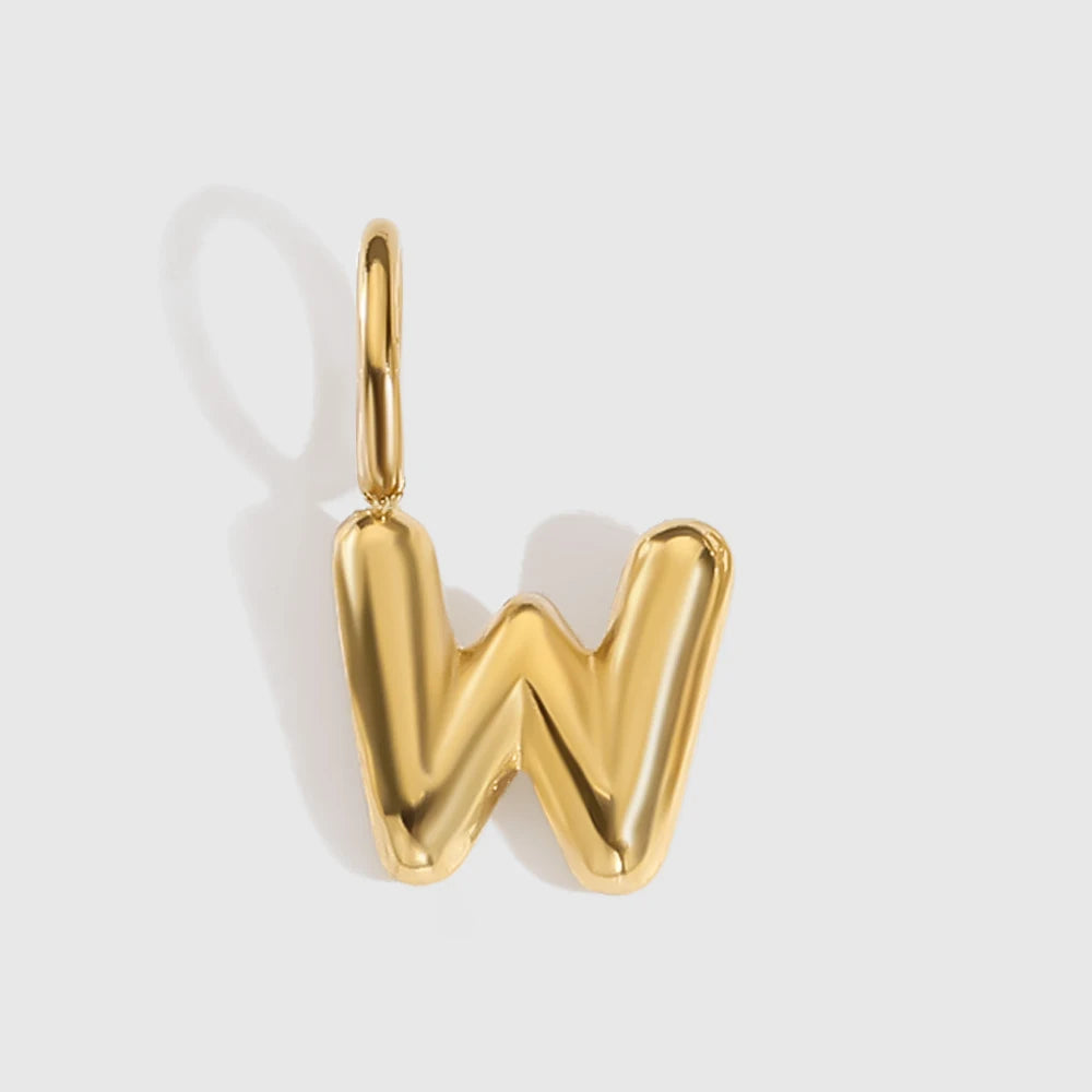 Bubble Letter Charm