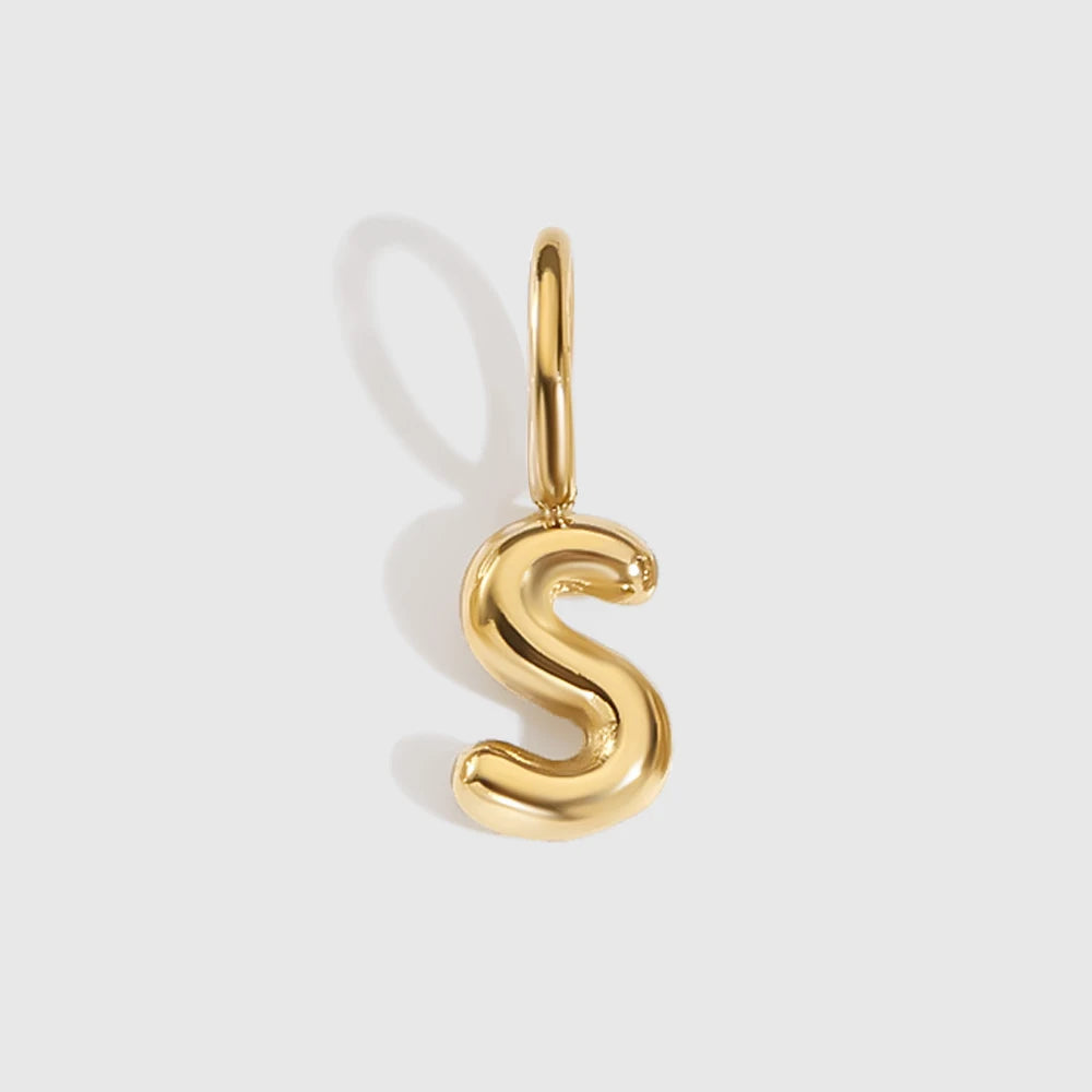 Bubble Letter Charm