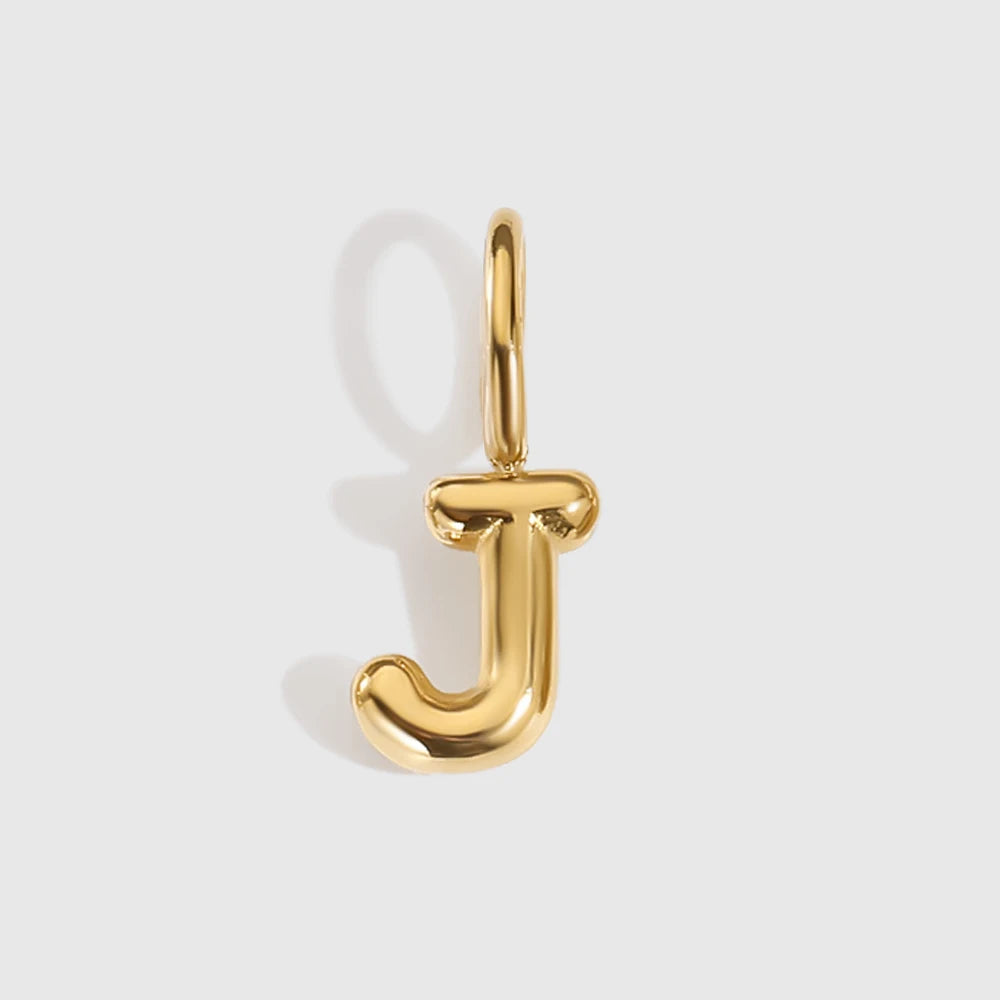 Bubble Letter Charm