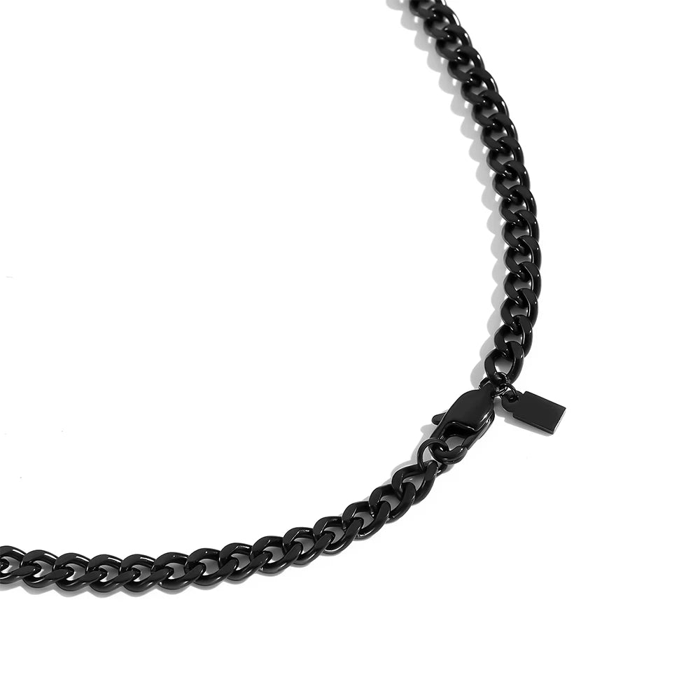 Mens Curb Chain Necklace