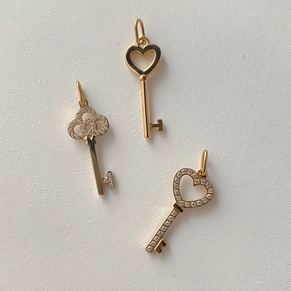 Keys to My Heart Charm