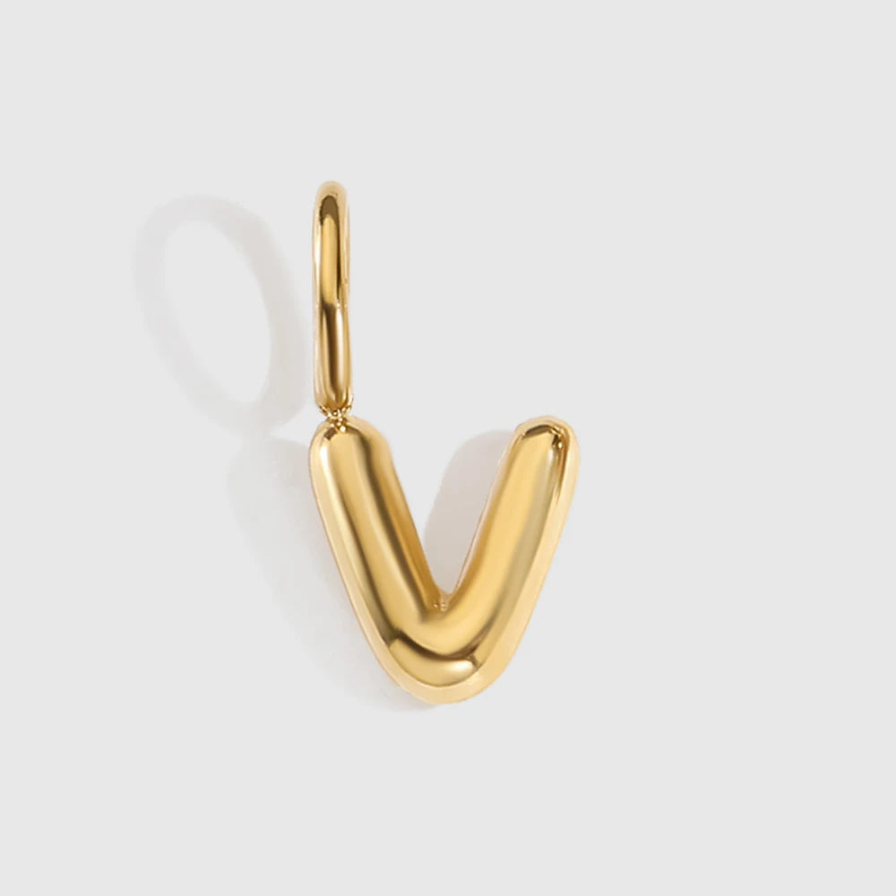 Bubble Letter Charm