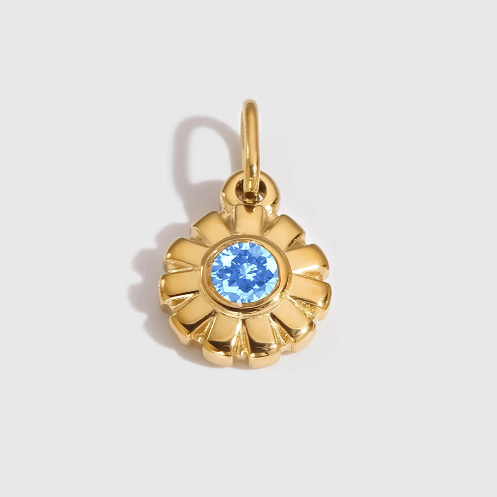 Bloom & Birthstone Charm