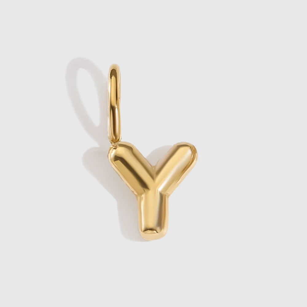 Bubble Letter Charm