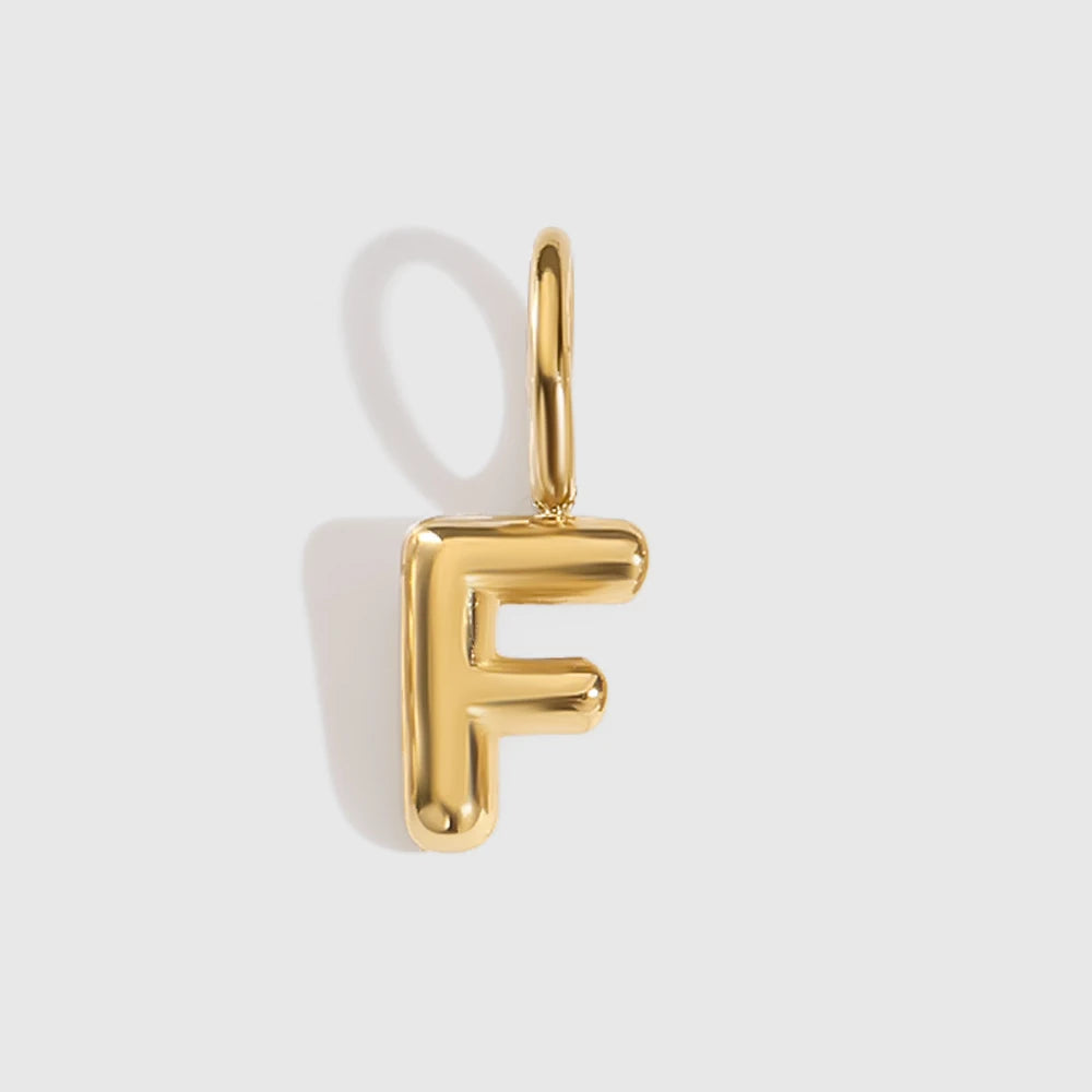 Bubble Letter Charm
