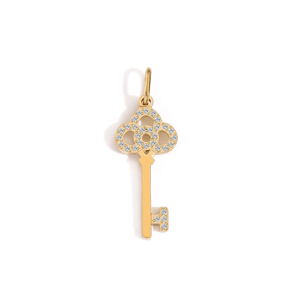 Keys to My Heart Charm