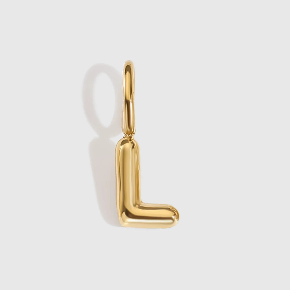Bubble Letter Charm