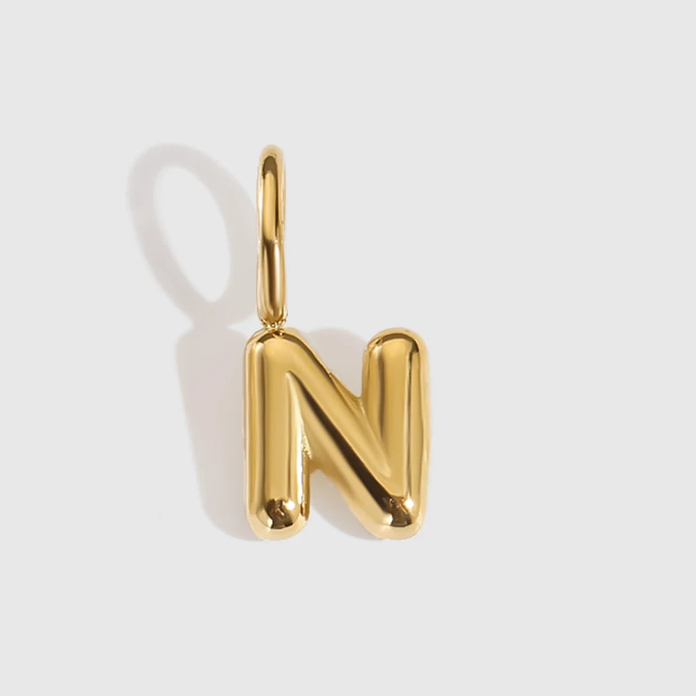 Bubble Letter Charm