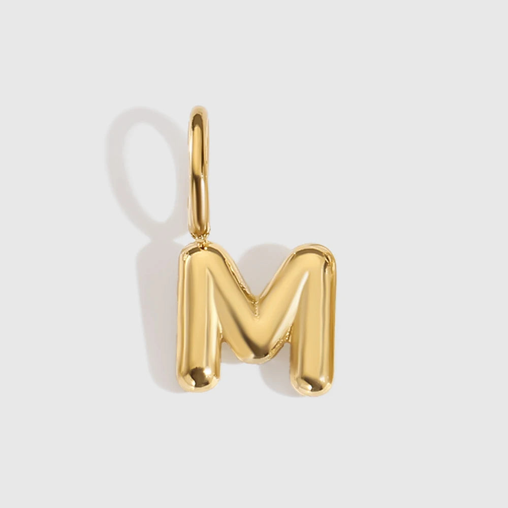 Bubble Letter Charm