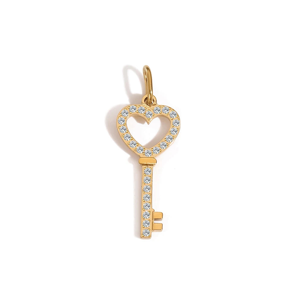 Keys to My Heart Charm