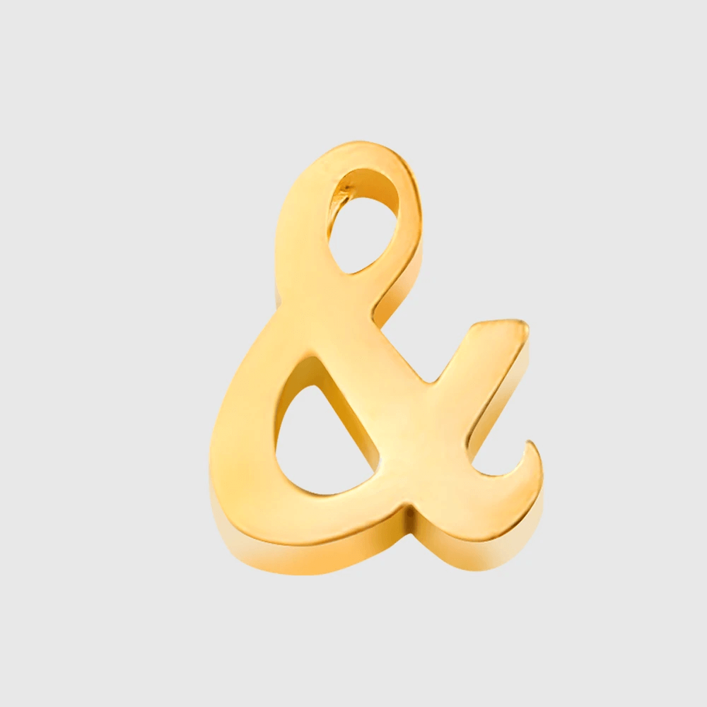 Single Letter Charm