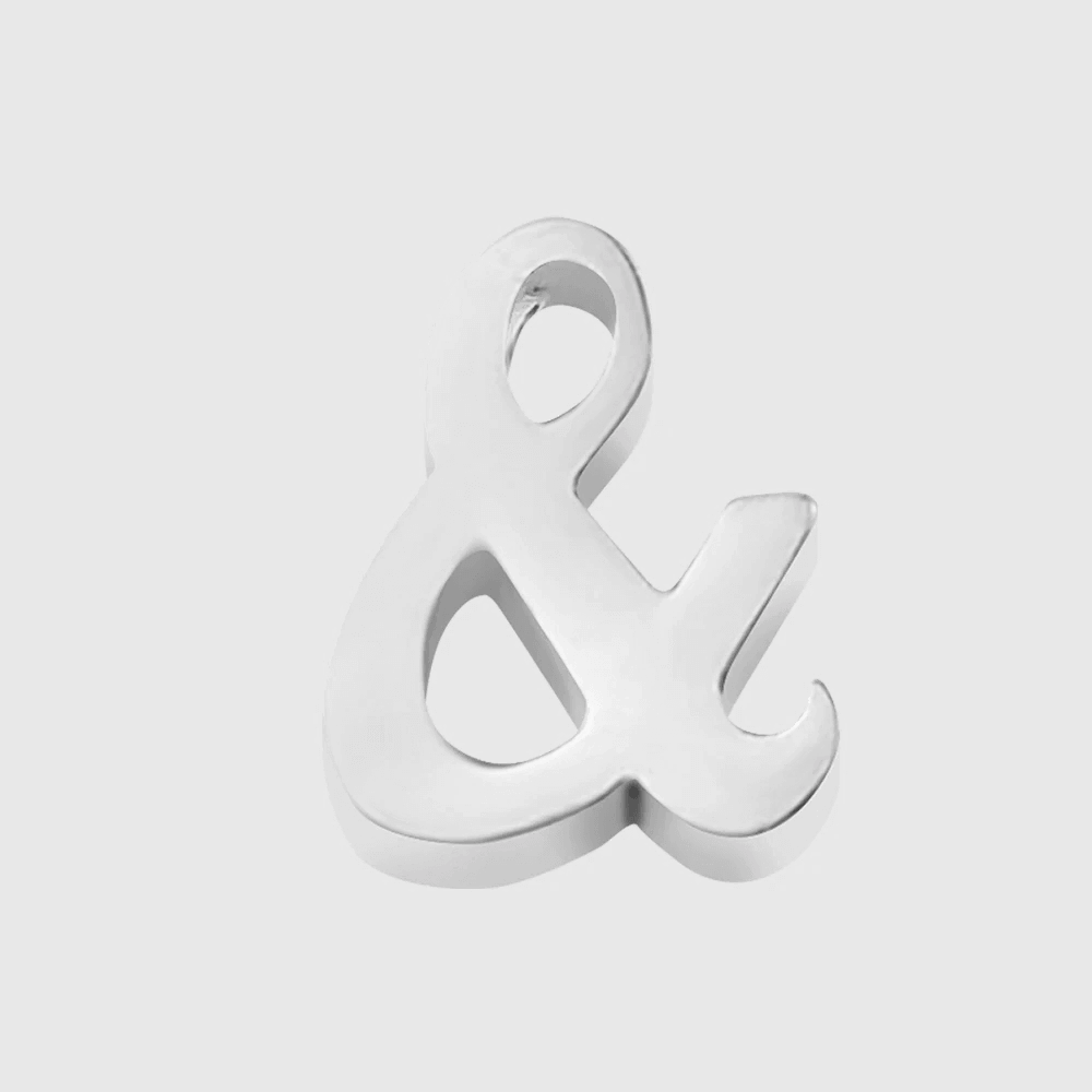 Single Letter Charm