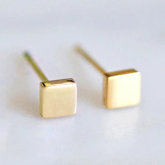 Square Stud Earrings