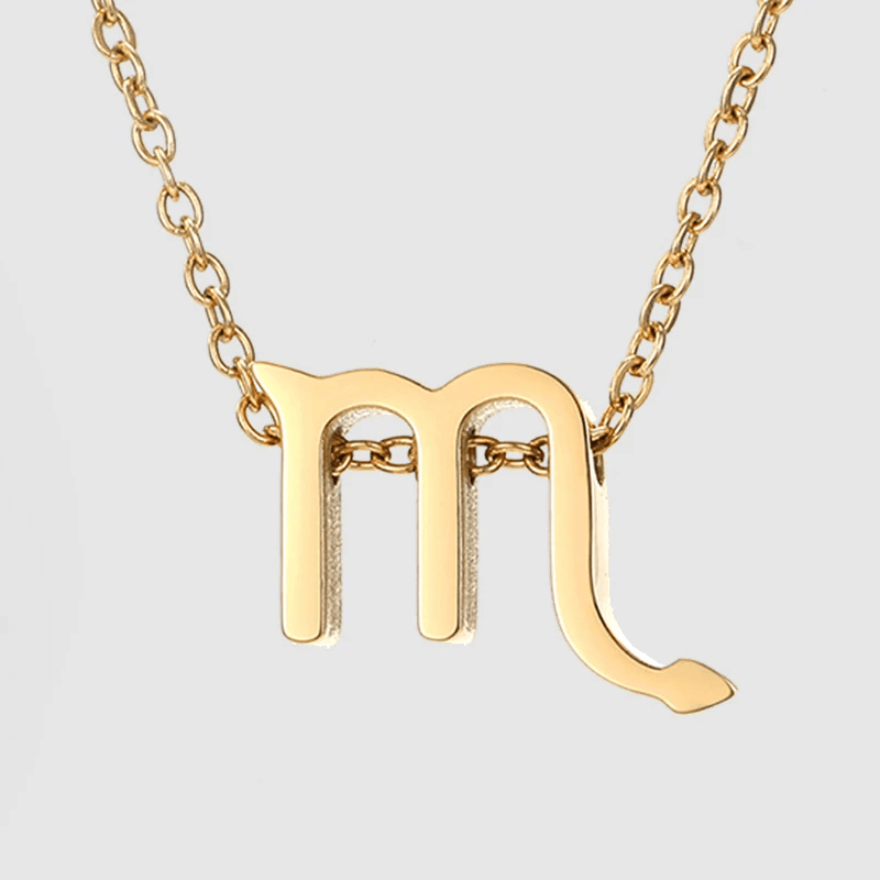Zodiac Symbol Charm Necklace ~