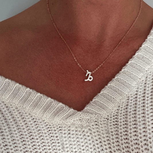 Zodiac Symbol Charm Necklace ~