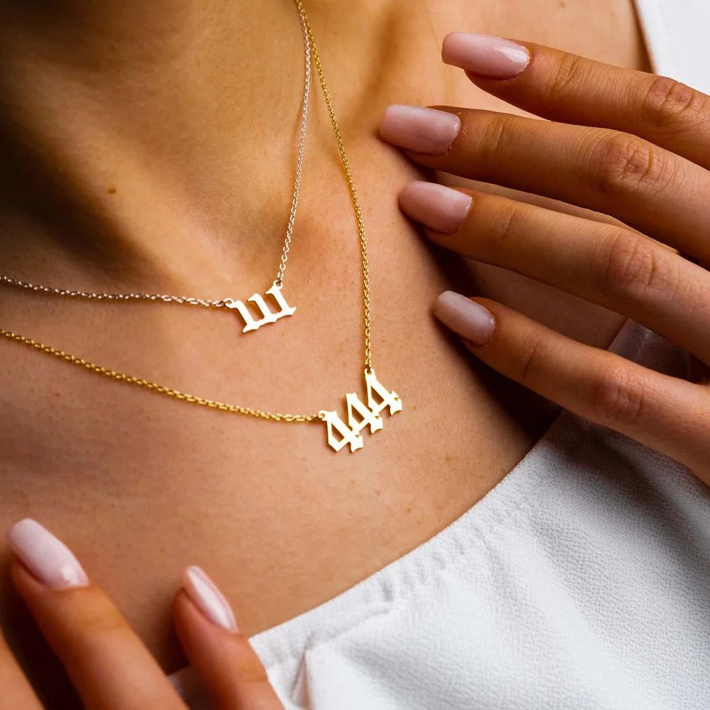 Angel Numbers Necklace