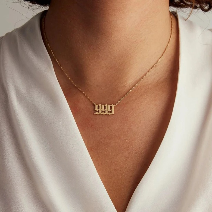 Angel Numbers Necklace