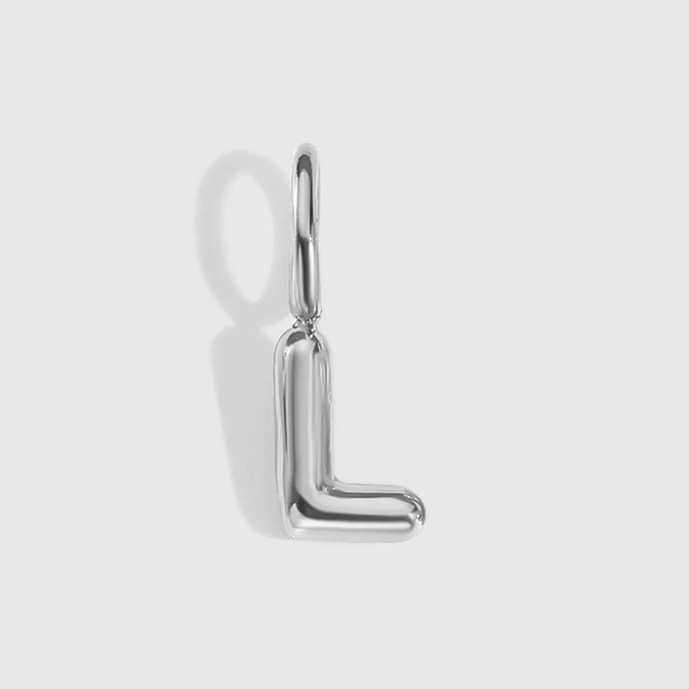 Bubble Letter Charm