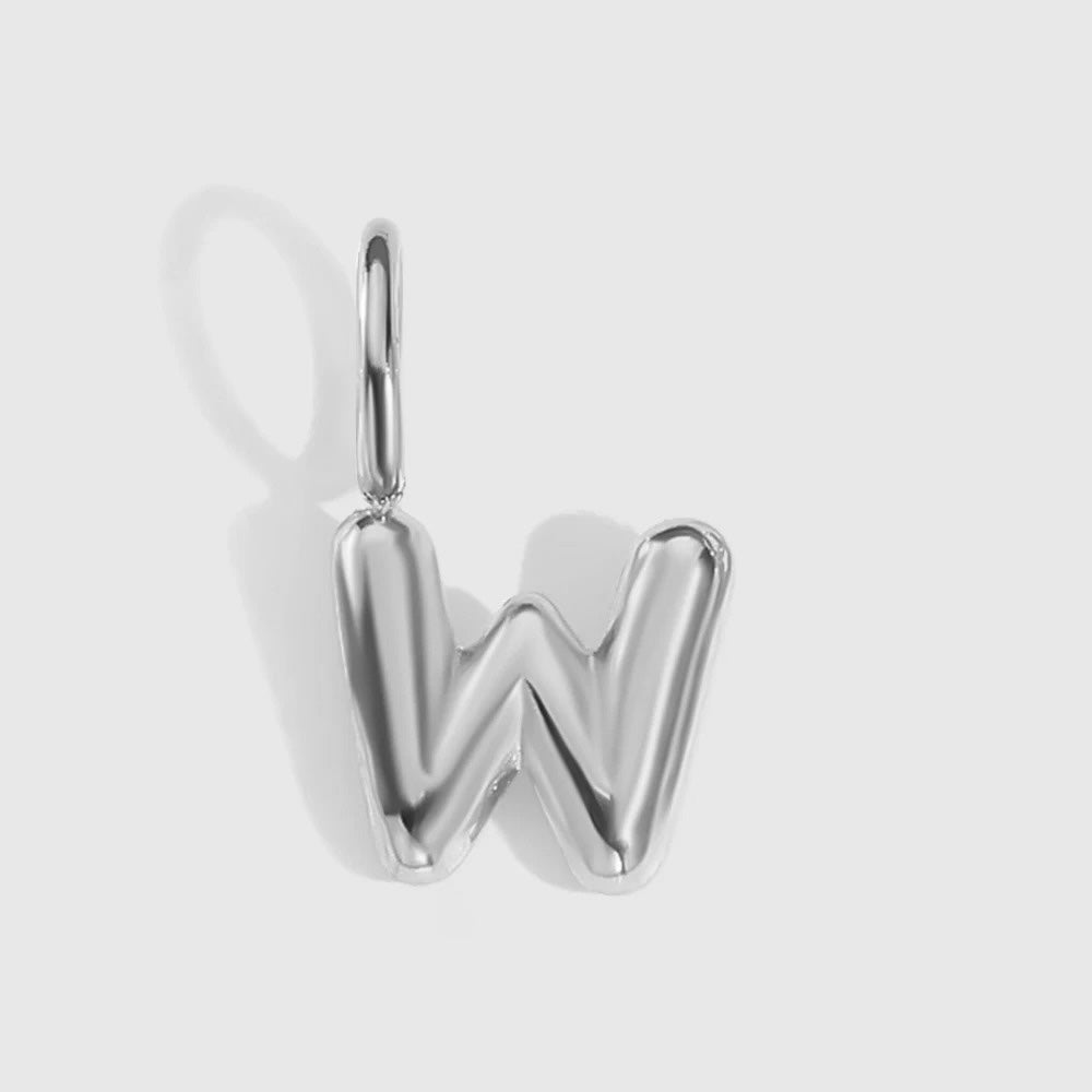 Bubble Letter Charm