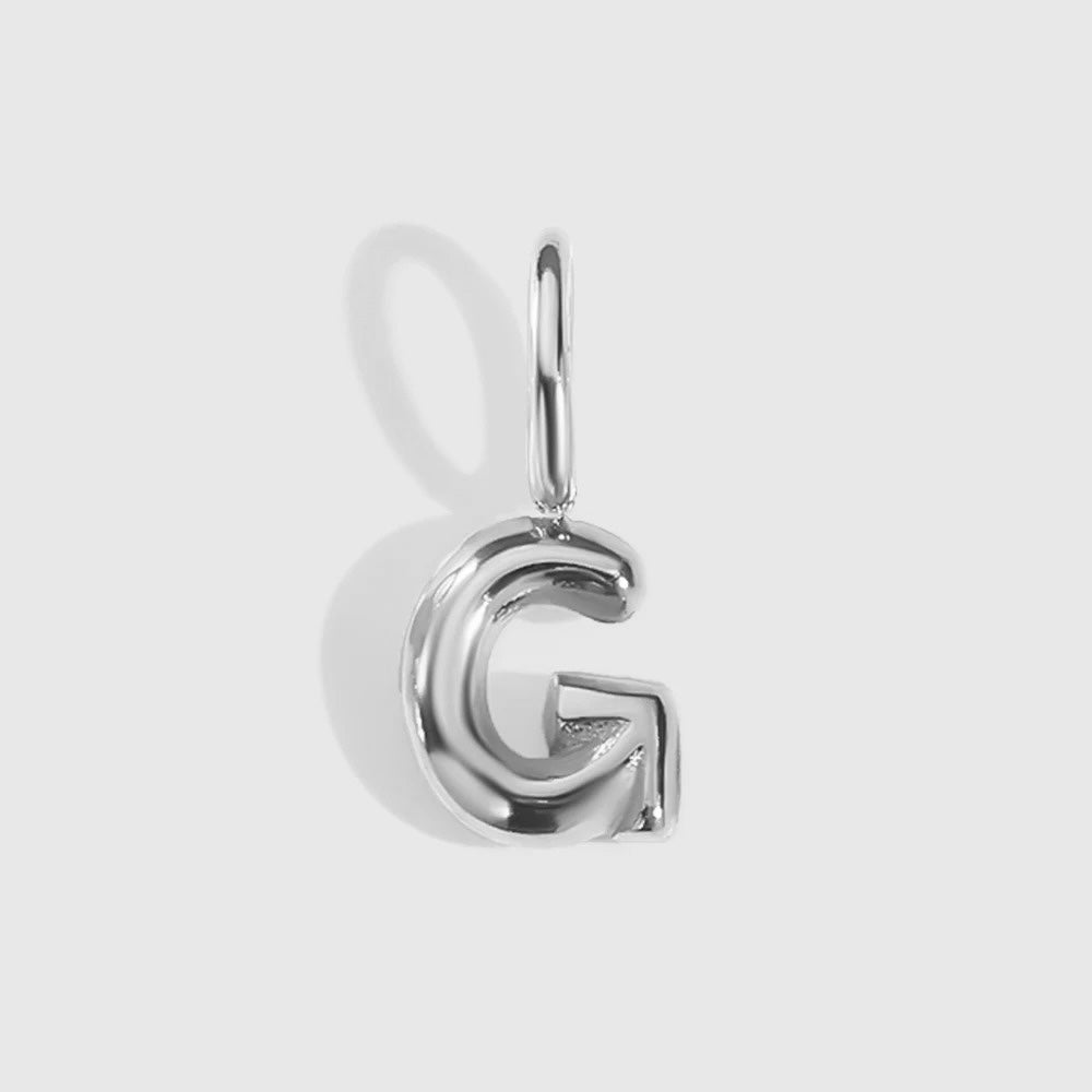 Bubble Letter Charm